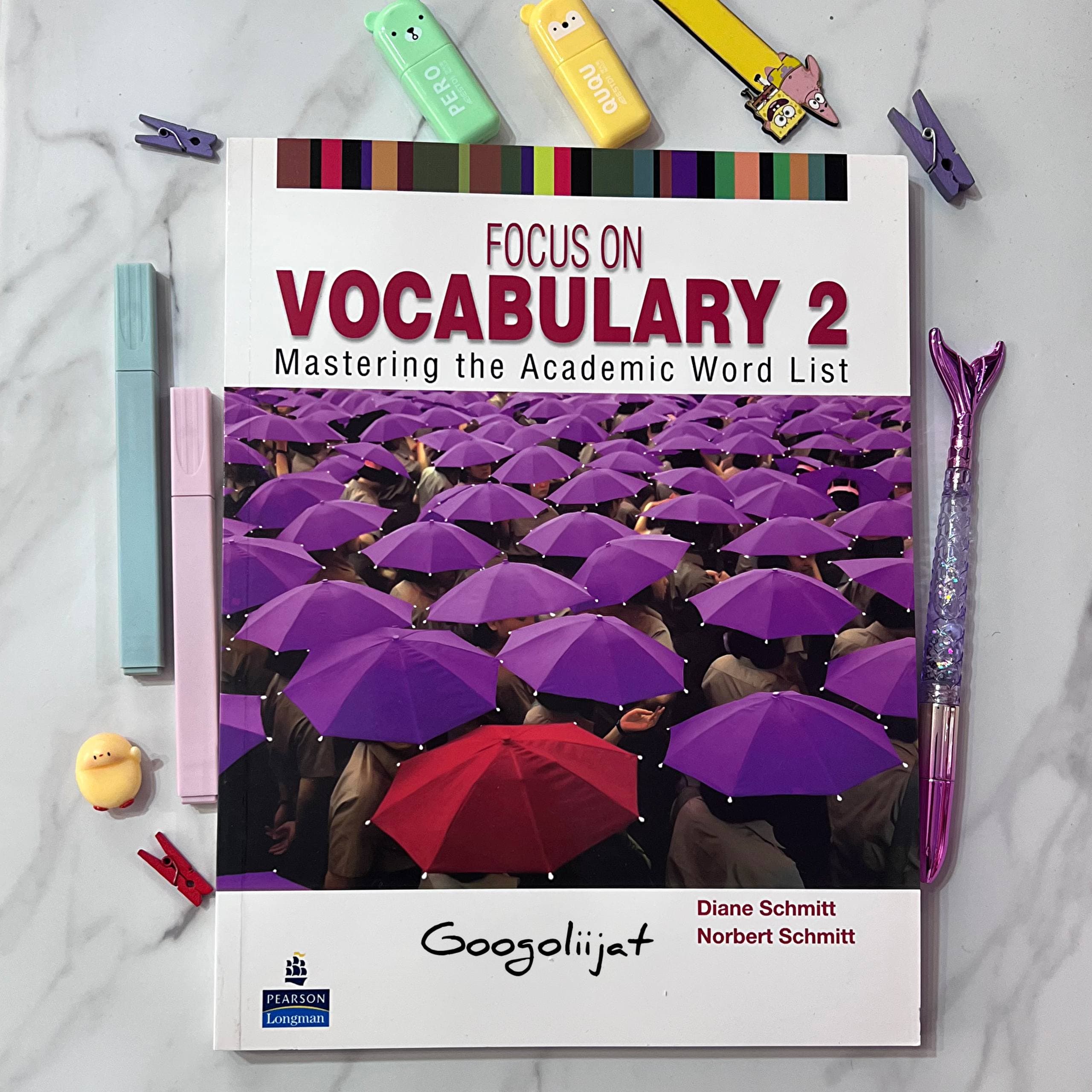 کتاب زبان Focus On Vocabulary 2 اثر Diane Schmitt ، Norbert Schmitt
