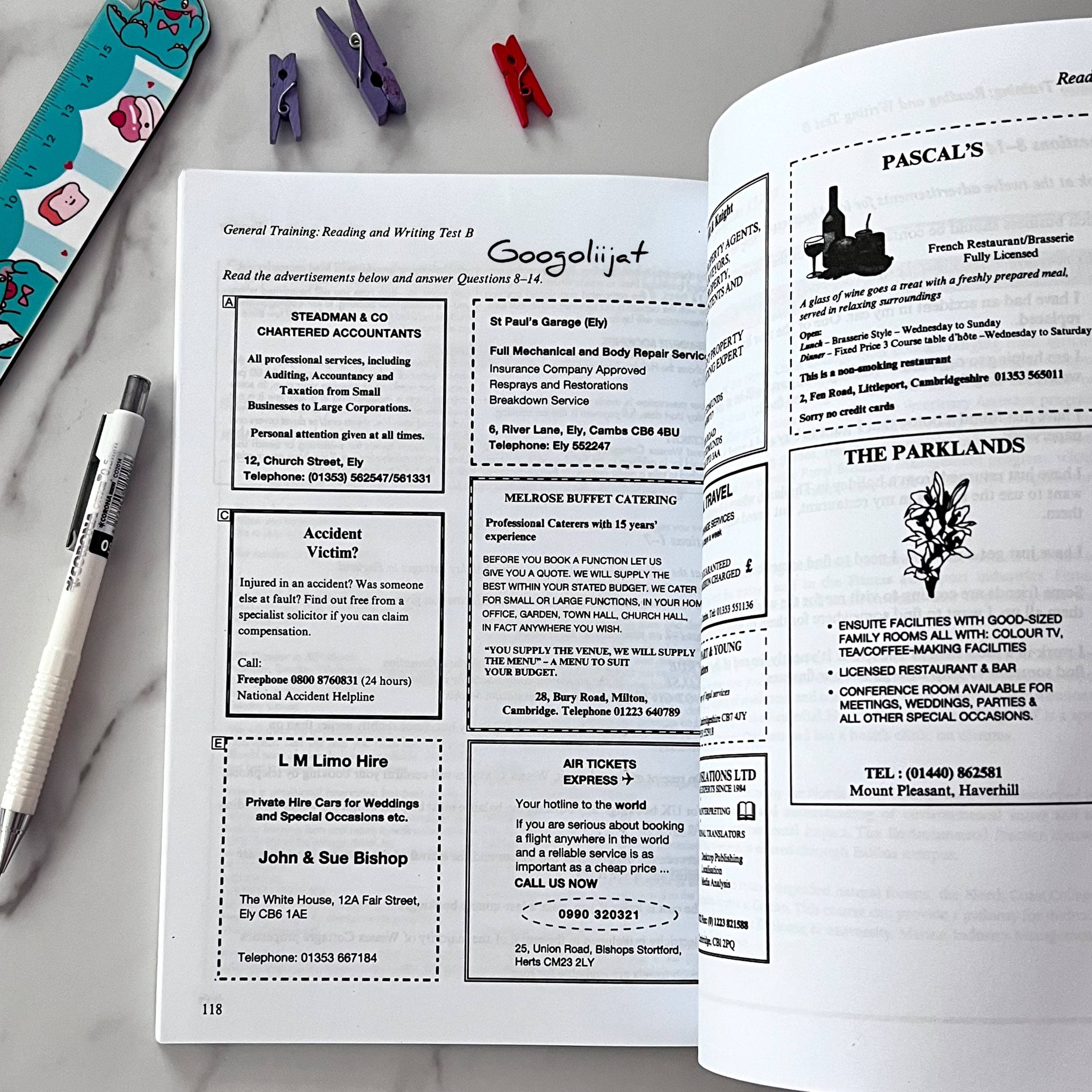 کتاب زبان Cambridge English IELTS 4 — تصویر ۵