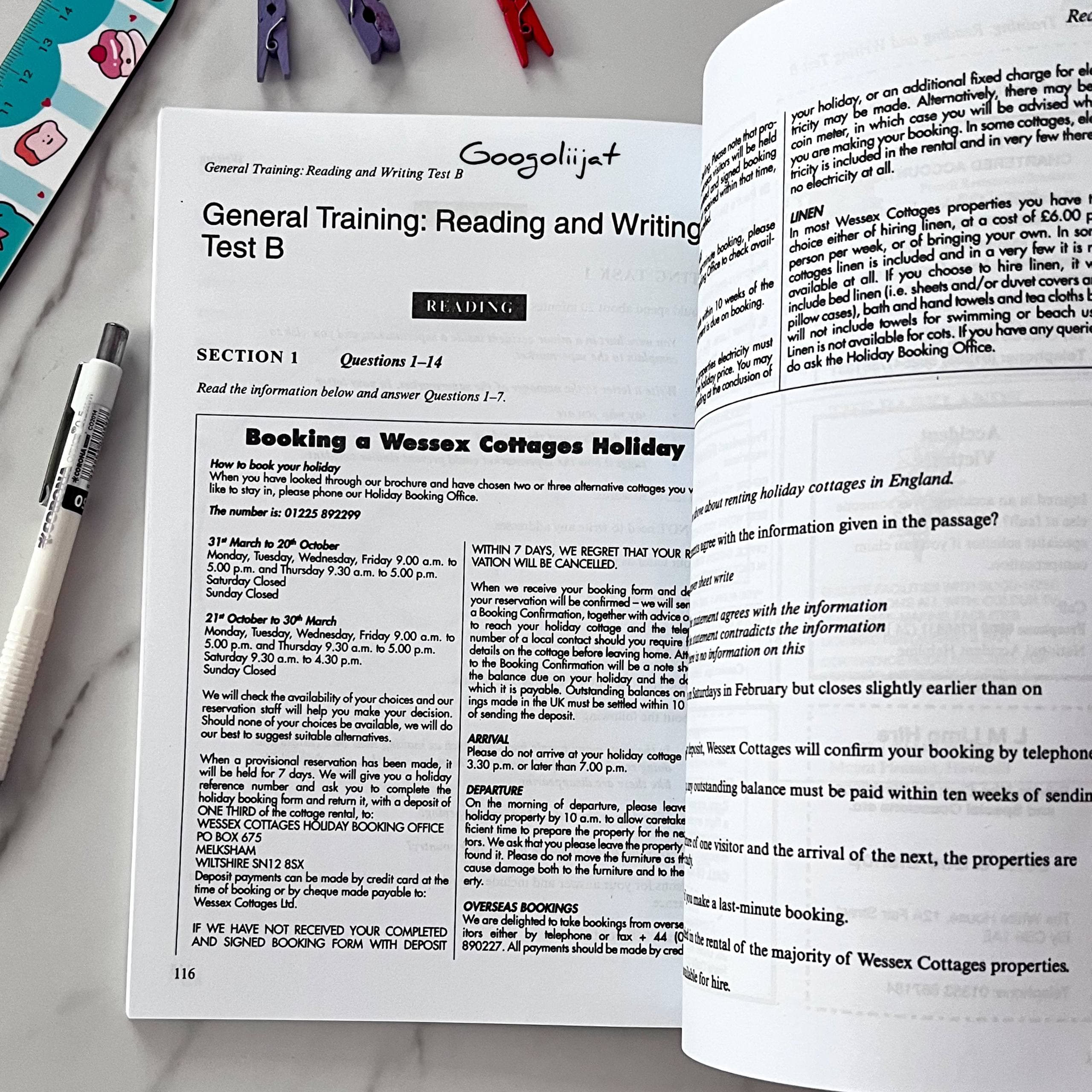 کتاب زبان Cambridge English IELTS 4 — تصویر ۶