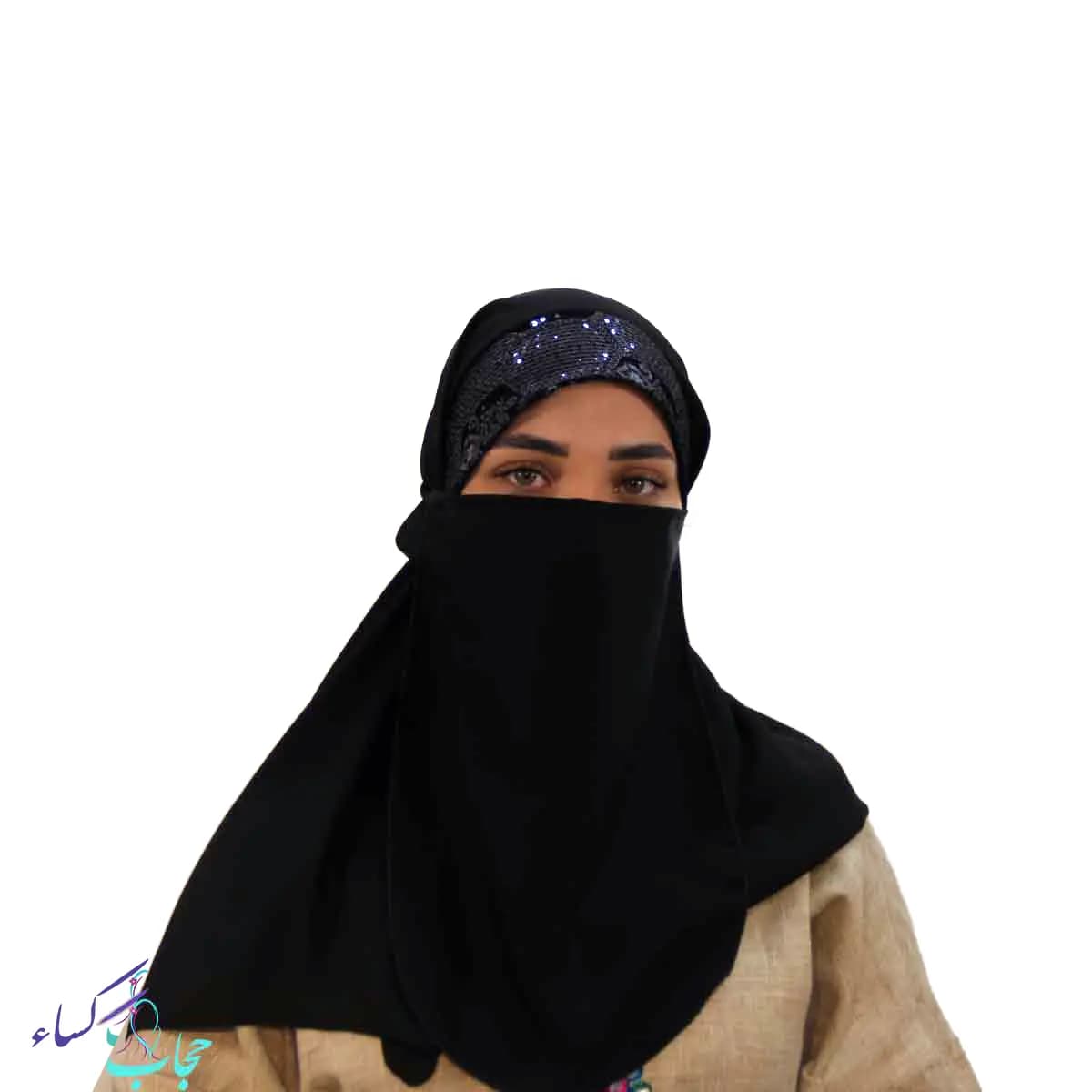 پوشیه نقاب عربی مشکی