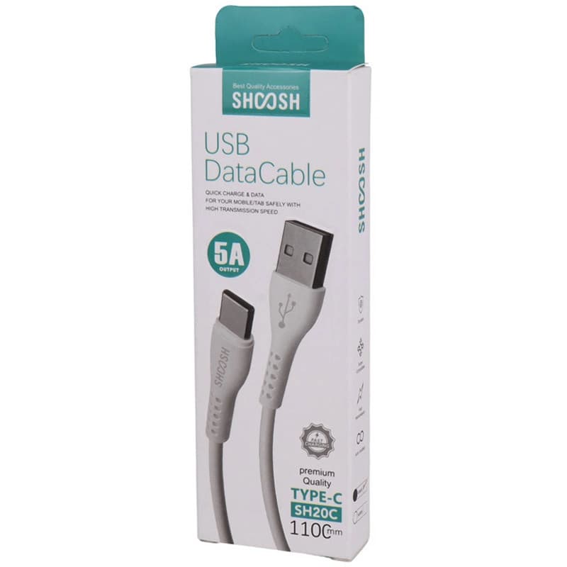 کابل تبدیل USB به Type-C شوش SHOOSH SH20C — تصویر ۵