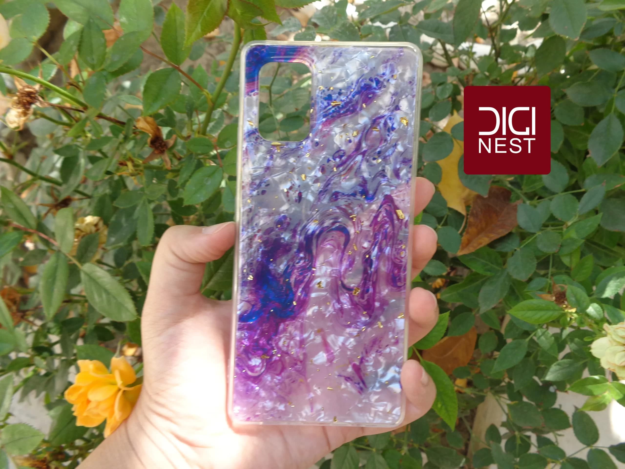 قاب ماربل پاپ سوکت دار گوشی های موبایل سامسونگ samsung A71 — تصویر ۵