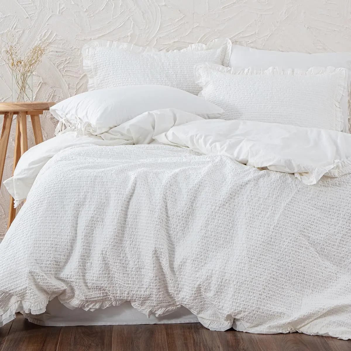 سرویس ملحفه Ayda دونفره کینگ سایز برند ecocotton — تصویر ۳