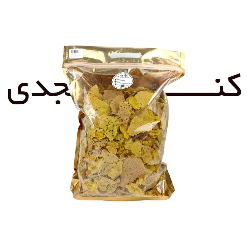 نان خشک هیزمی کنجدی یزد — تصویر ۲