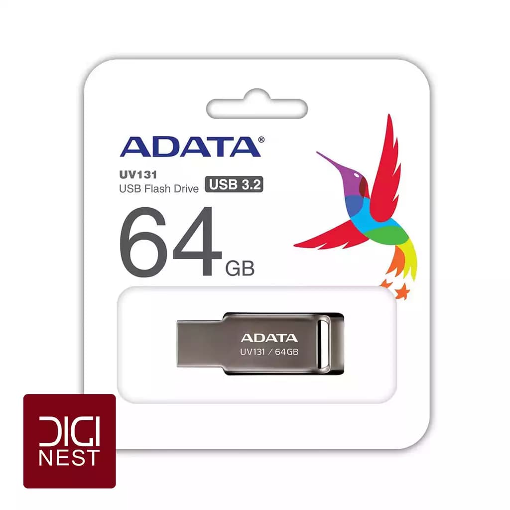 فلش مموری 64 گیگ ای دیتا مدل ADATA UV131 — تصویر ۲