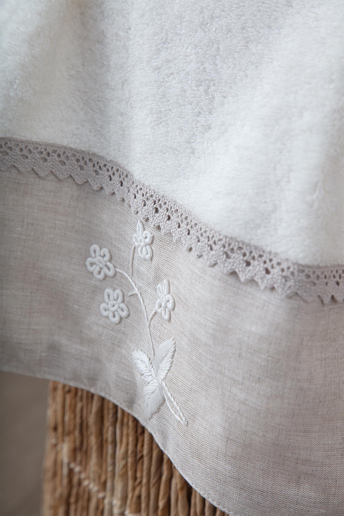 ست حوله ۱۰ تکه دونفره برند ecocotton مدل Ayliz — تصویر ۷