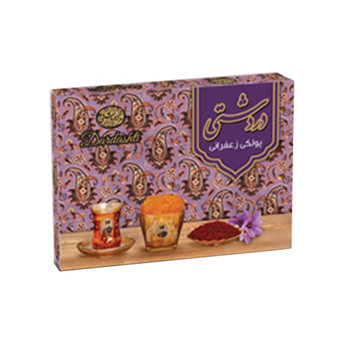 پولکی زعفرانی دردشتی ۵۰۰ گرمی