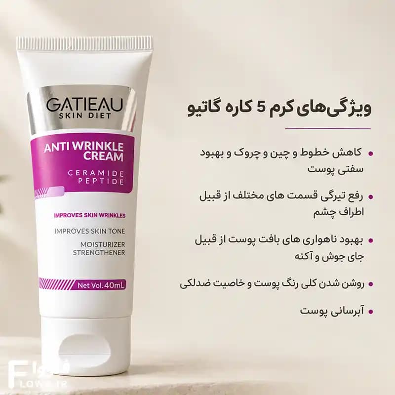 کرم ضد چین و چروک گاتیو 40mil — تصویر ۲