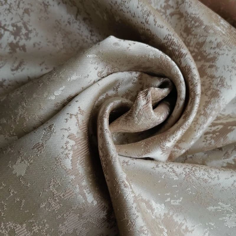 پارچه پرده مدل ساتن پتینه کد p-120/3 صورتی کم رنگ کد B21218 — تصویر ۲