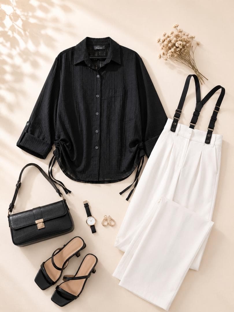 شومیز شیشه ای black — تصویر ۲