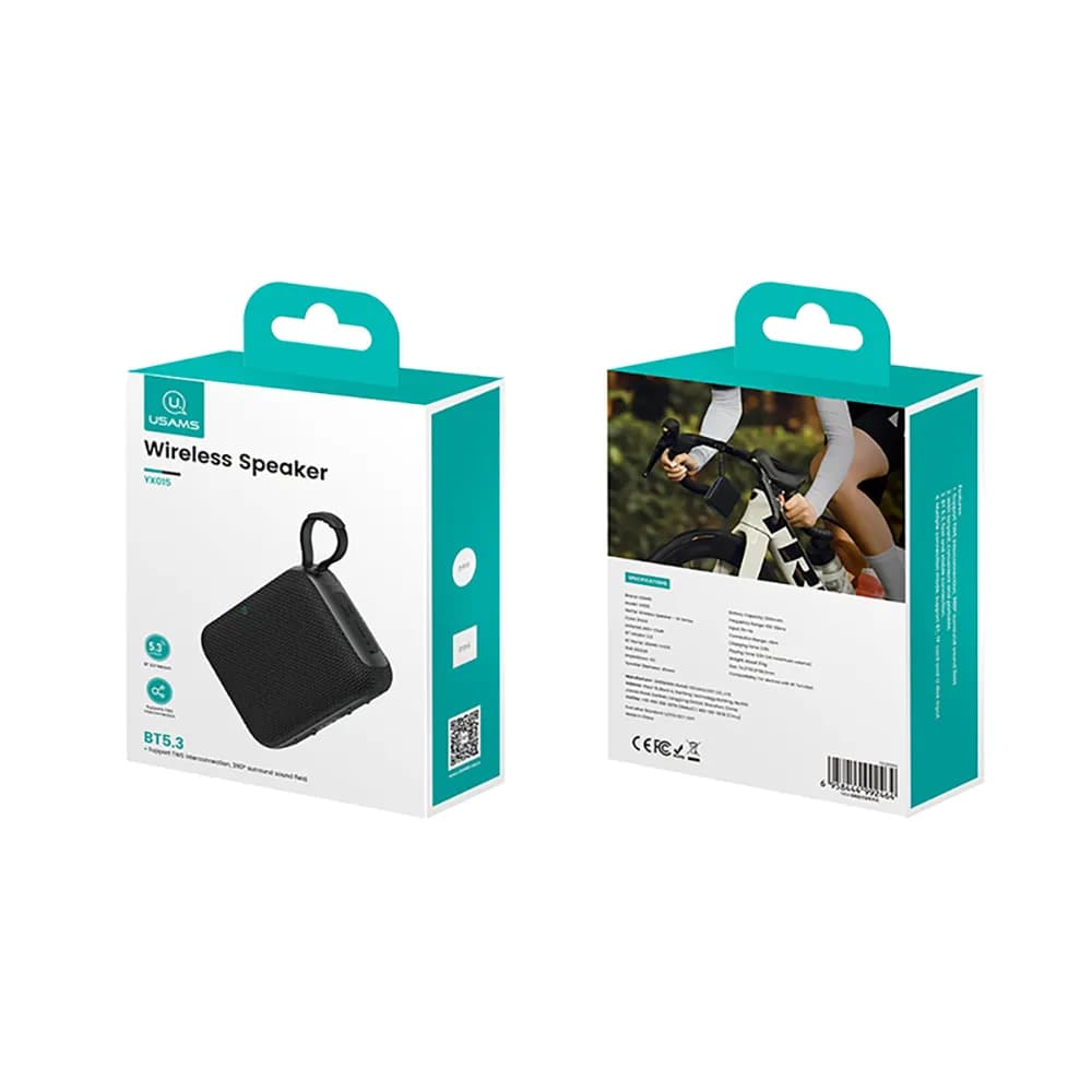 اسپیکر بلوتوث یوسمز USAMS YX015 Wireless Speaker توان 5 وات رم و فلش خور — تصویر ۷