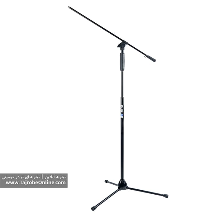 پایه میکروفون کوئیک لاک کلاج دار ایتالیایی Quik Lok مدل A989BK