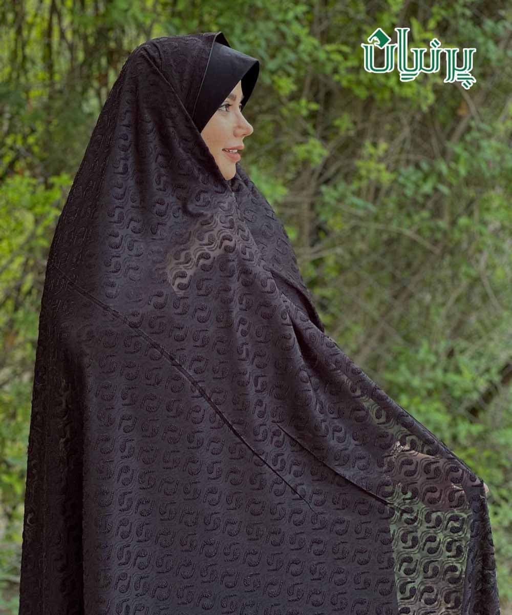چادر قواره گیپور مخمل گل برجسته 13