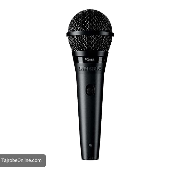 میکروفن با کیفیت شور مدل SHURE PGA 58XLR