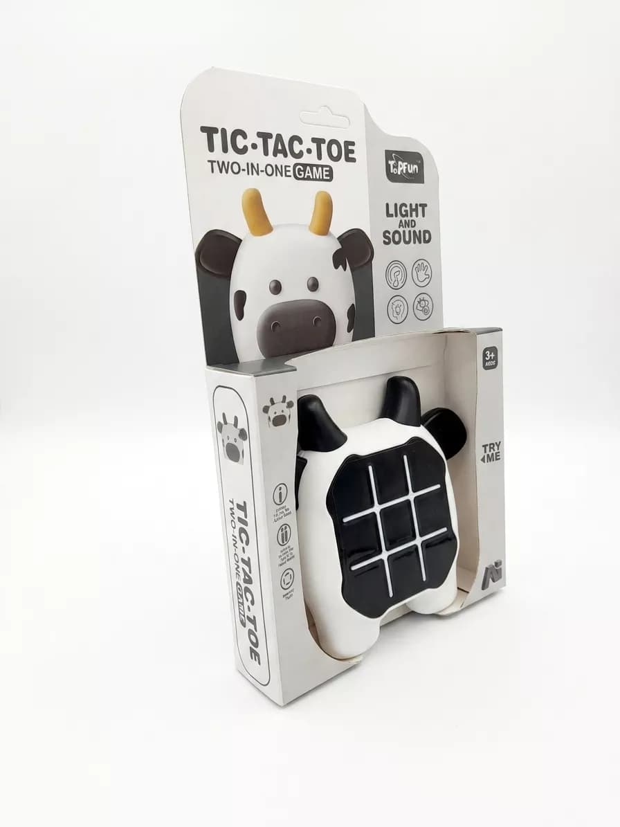 بازی فکری دوز دیجیتال مدل TIC-AC-TOE | رقابت دو نفره هیجانانگیز | بازی سریع و فکری (کمتر از 30 دقیقه)