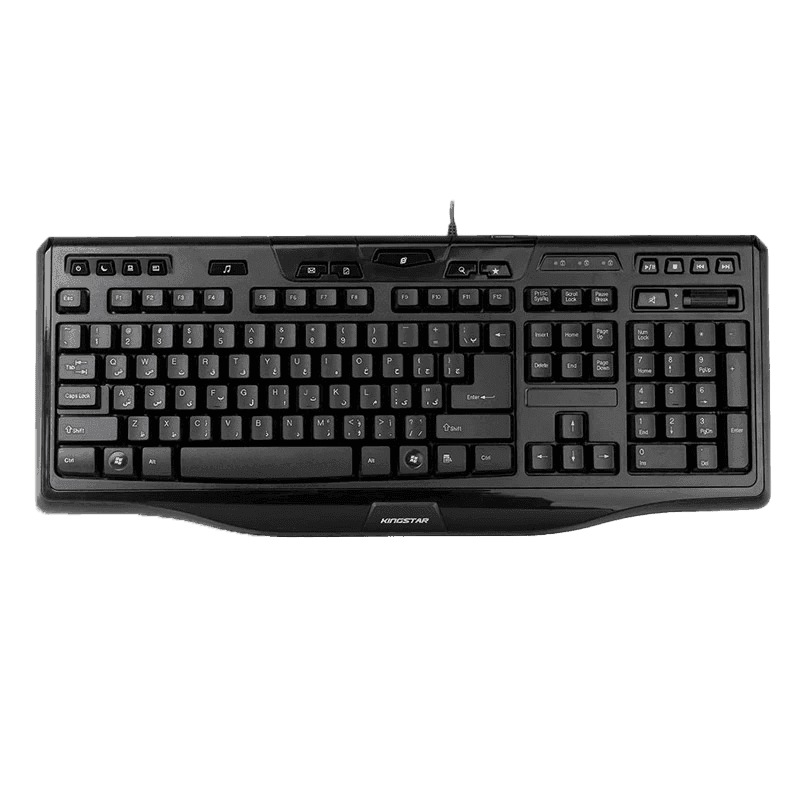 کیبورد سیم دار kingstar مدل KB86
