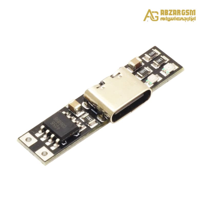 ماژول شارژر باتری لیتیوم یون 1S با ورودی USB Type-C
