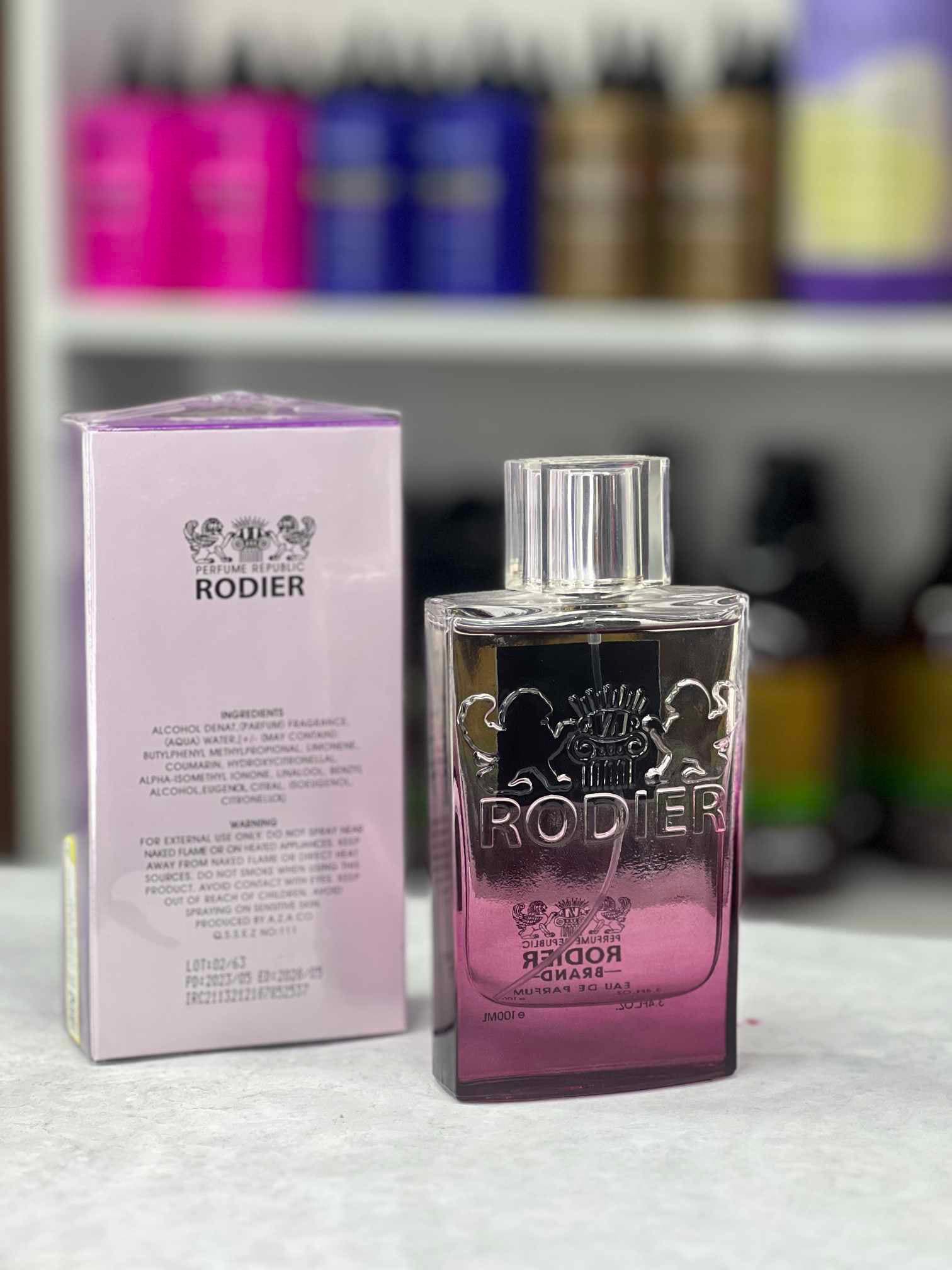 ادکلن زنانه میدنایت رز Midnight Roze رودیر حجم 100 میلی لیتر — تصویر ۲