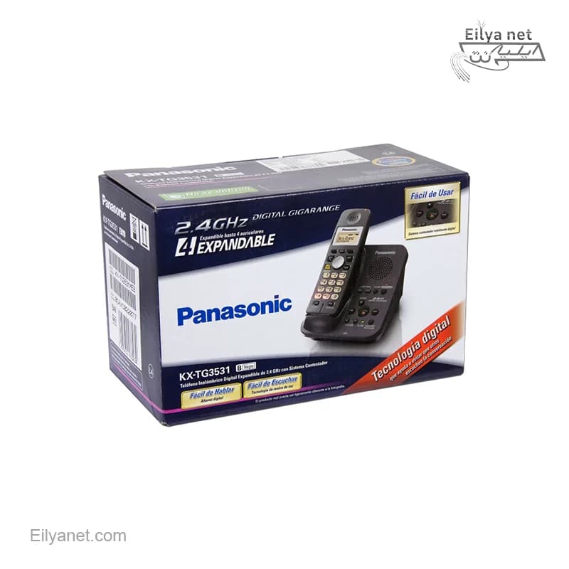 تلفن استوک بیسیم پاناسونیک مدل Panasonic KX-TG3531 — تصویر ۳