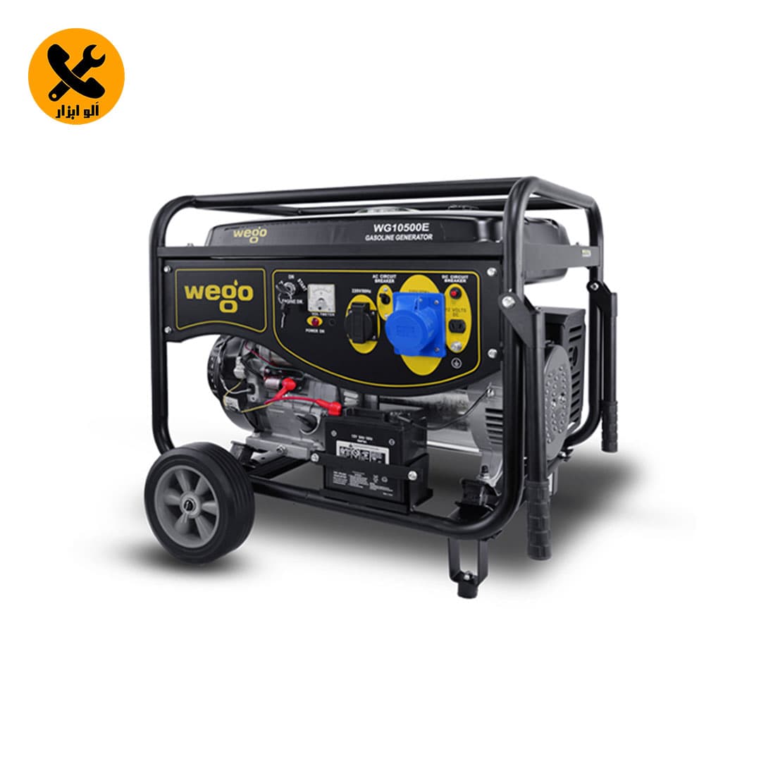 موتور برق بنزینی ویگو 8 کیلووات استارتی مدل WG10500E