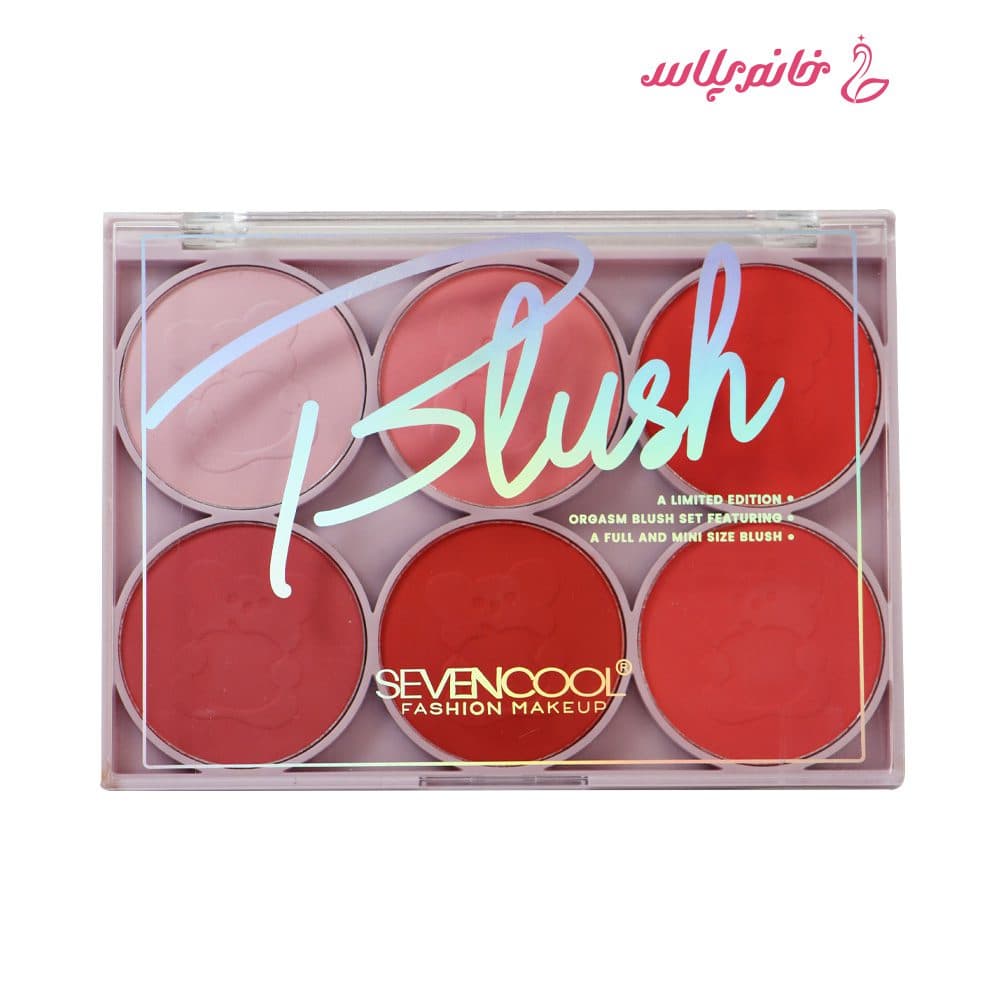 پالت رژگونه سونکول (SEVENCOOL) مدل Slush