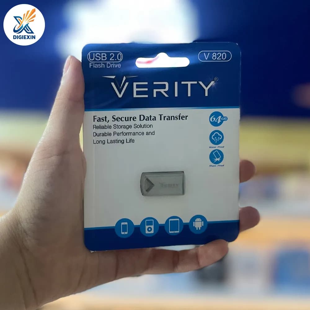 فلش مموری وریتی (Verity) مدل V-820 ظرفیت 64 گیگابایت — تصویر ۲