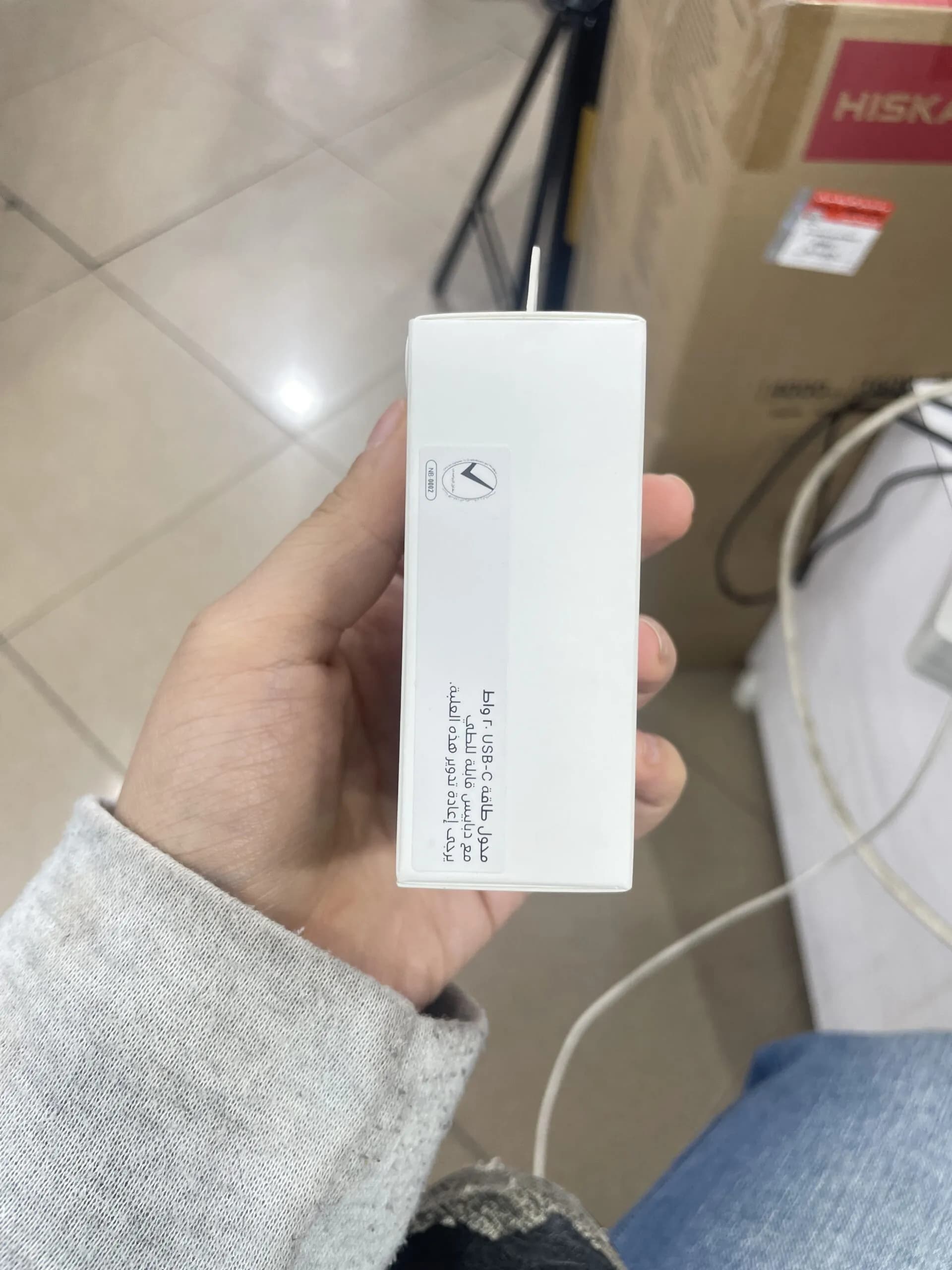 شارژر 20 وات اپل B/A – شارژ سریع، USB-C، ( اصل اپل استور پک 2024 ) — تصویر ۴