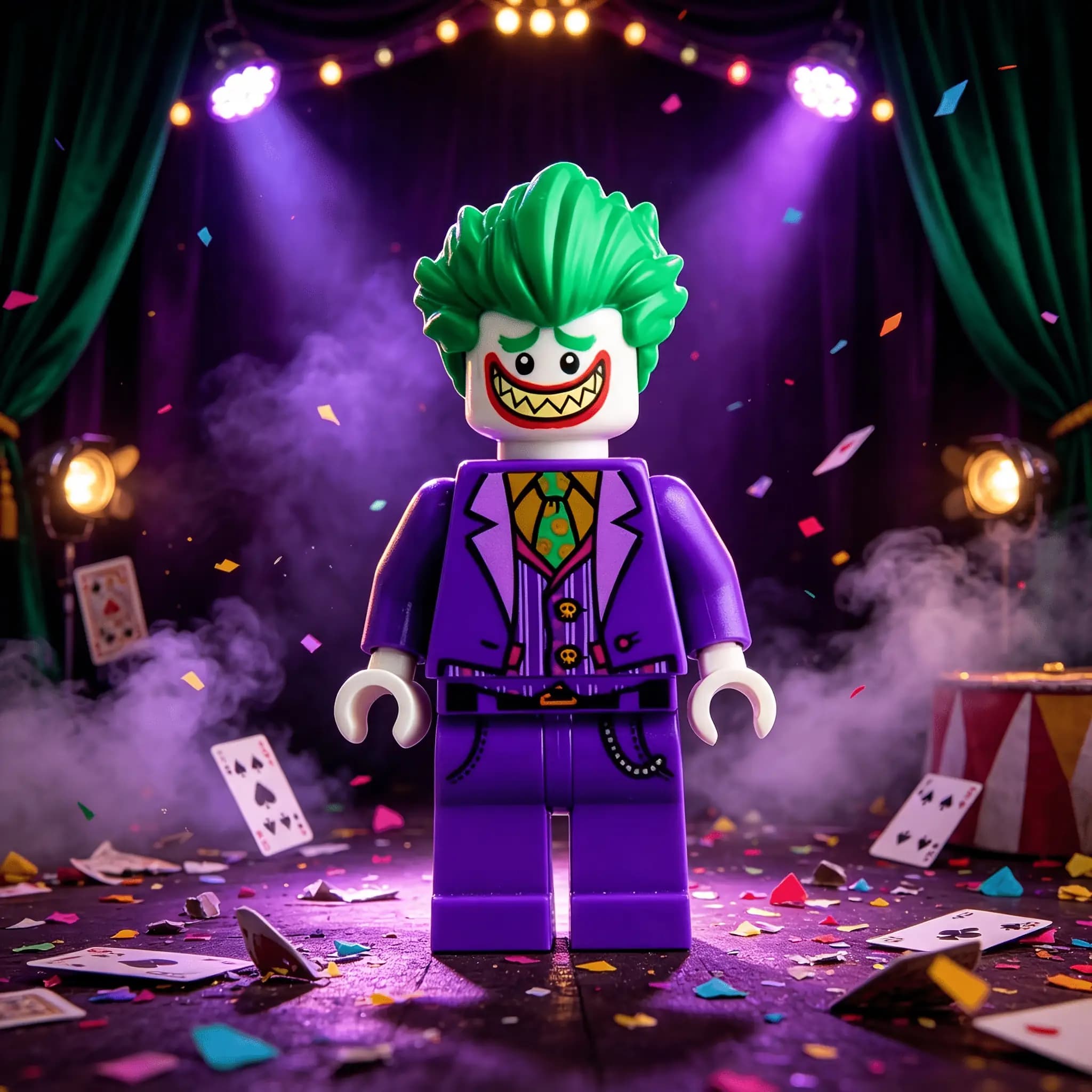 فیگور متحرک جیمز دلقک (Joker) دکوری دسکتاپ — تصویر ۲