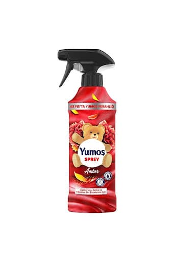 اسپری خوشبوکننده یوموش رایحه کهربا حجم 450 میل