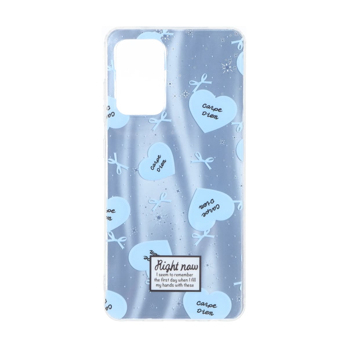 قاب مات ستاره ای دور ژله ای شفاف طرح دار Samsung Galaxy A52 / A52s – کد 130 — تصویر ۲