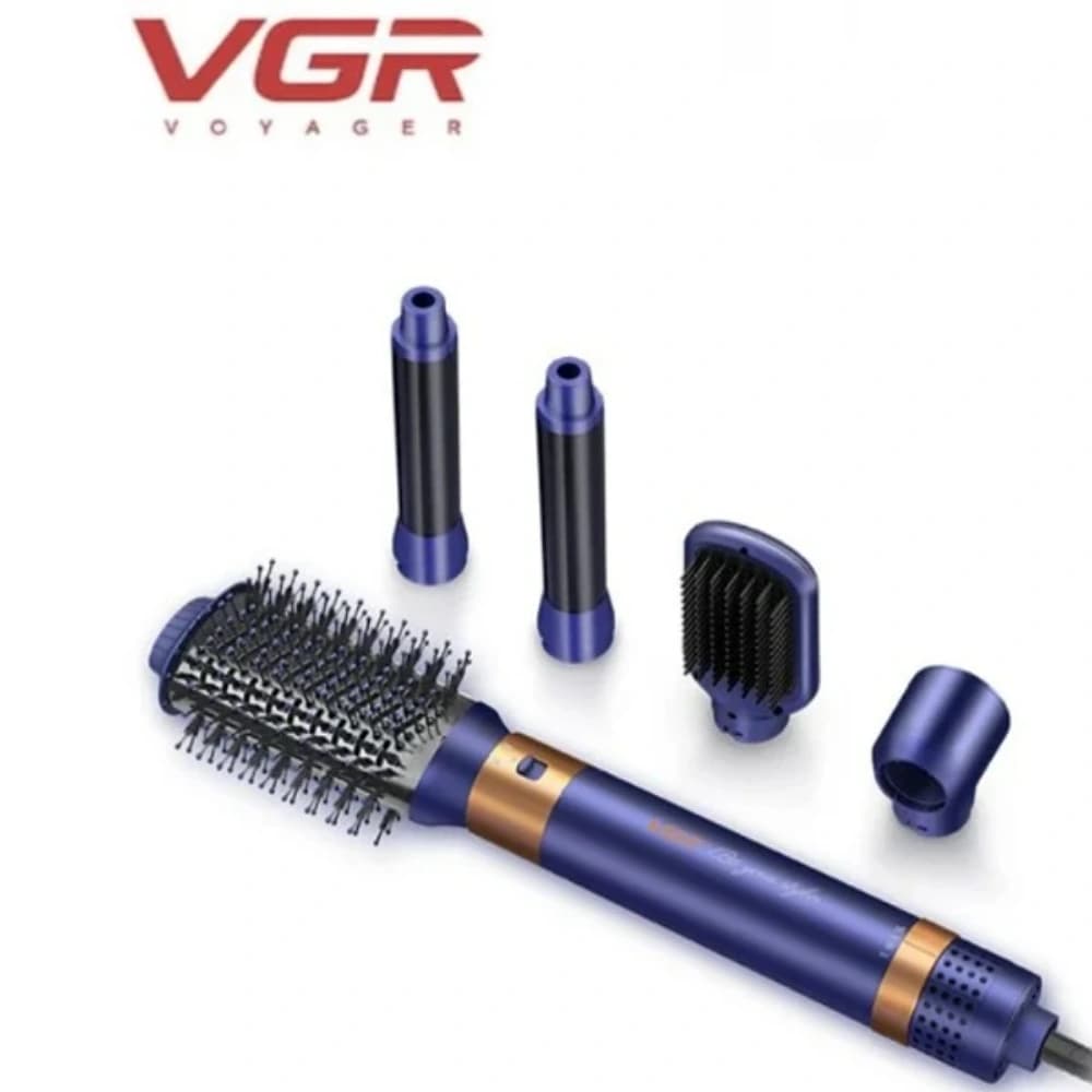 سشوار برسدار حالتدهنده 800 وات وی جی ار مدل V-587 5in1 — تصویر ۳
