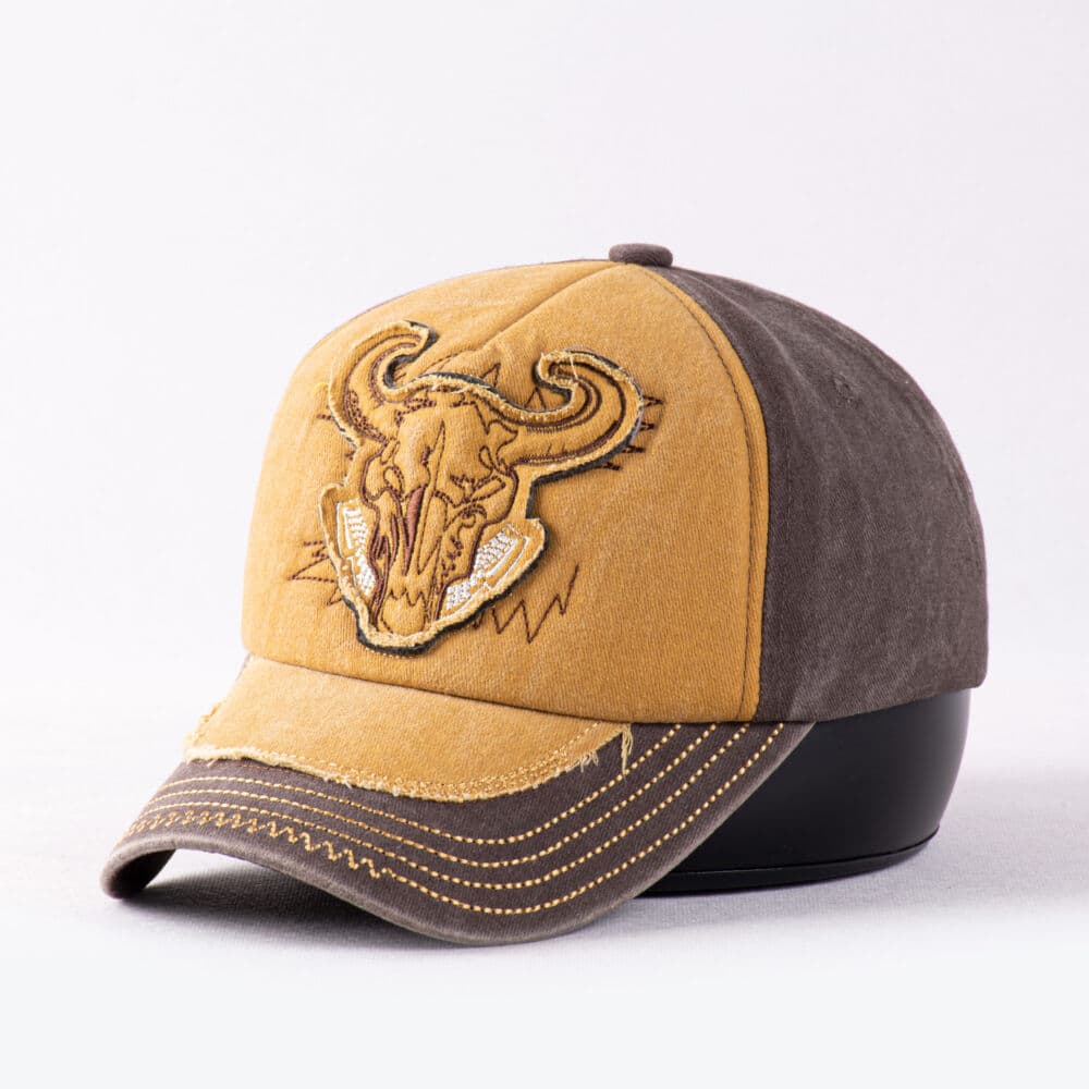 کلاه جین سنگشور گلدوزی — تصویر ۳
