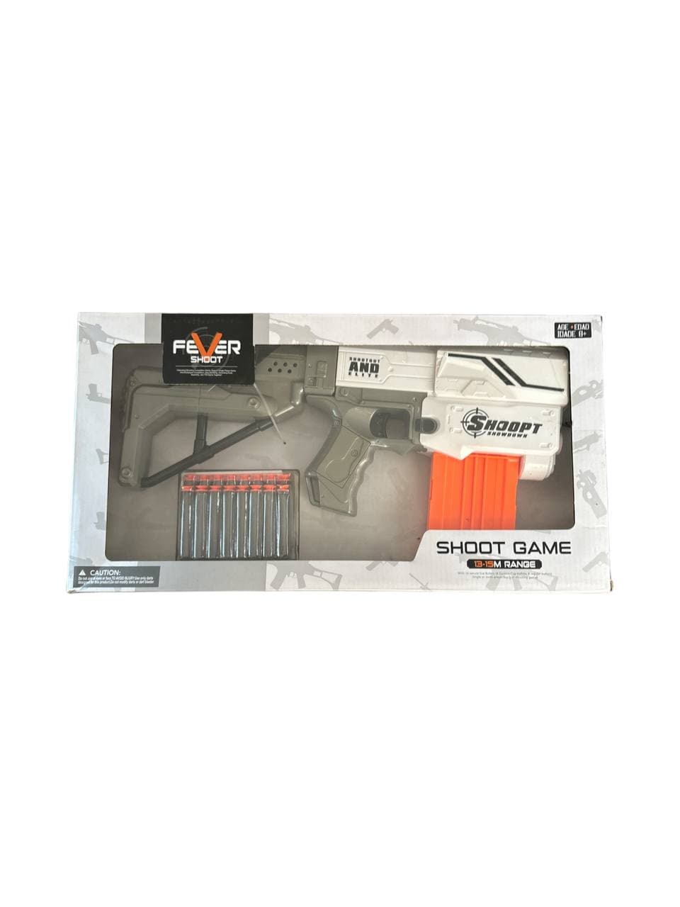 تفنگ تیر اسفنجی حرفه ای مدل shoot game کد hw-4