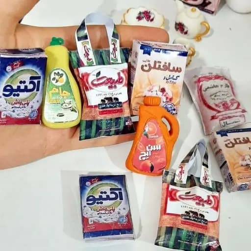 مگنت یخچال مینیاتوری 6 عددی — تصویر ۴