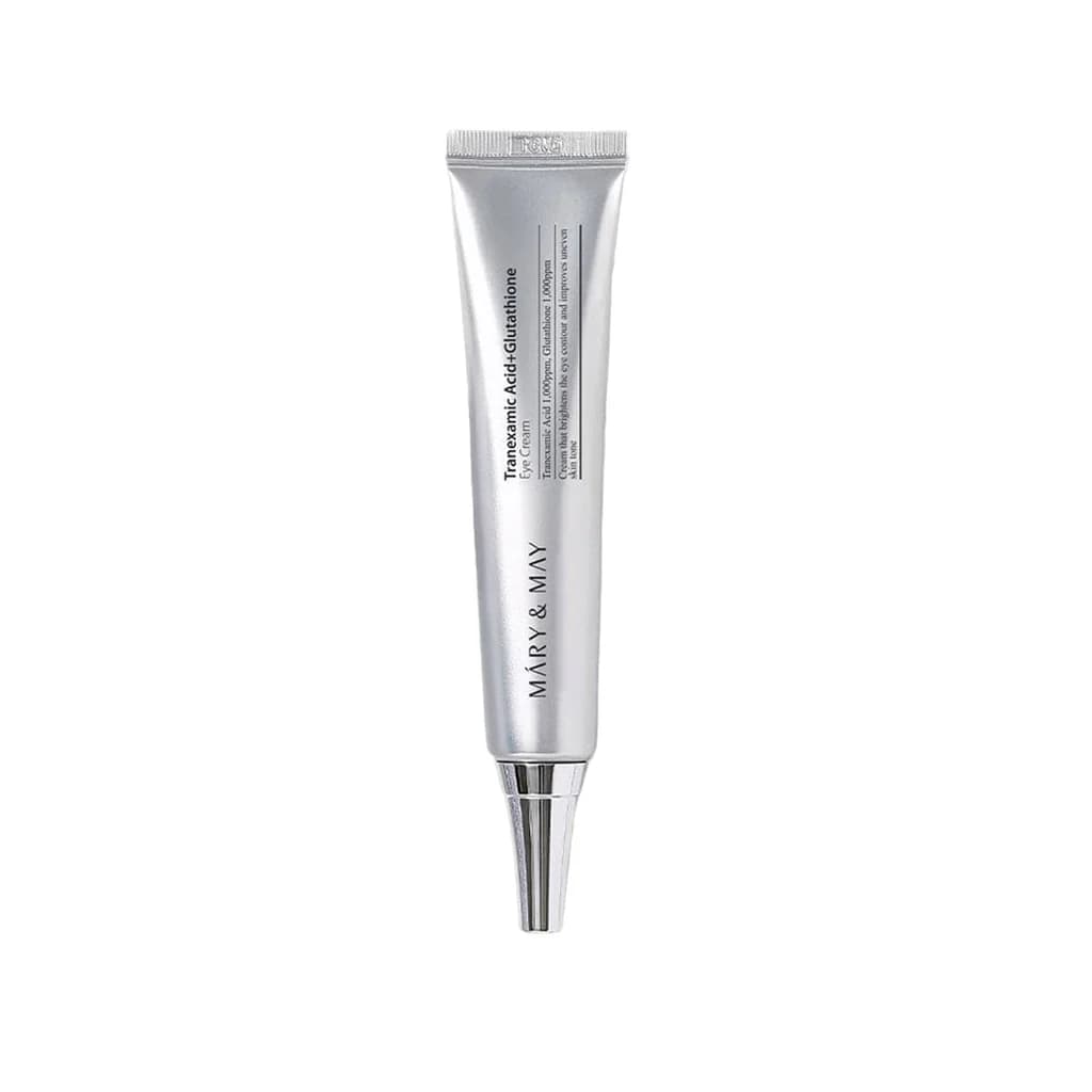 کرم دور چشم ضد تیرگی ترانگزامیک اسید و گلوتاتیون مری اند می | Mary & May Tranexamic Acid + Glutathione Brightening Eye Cream