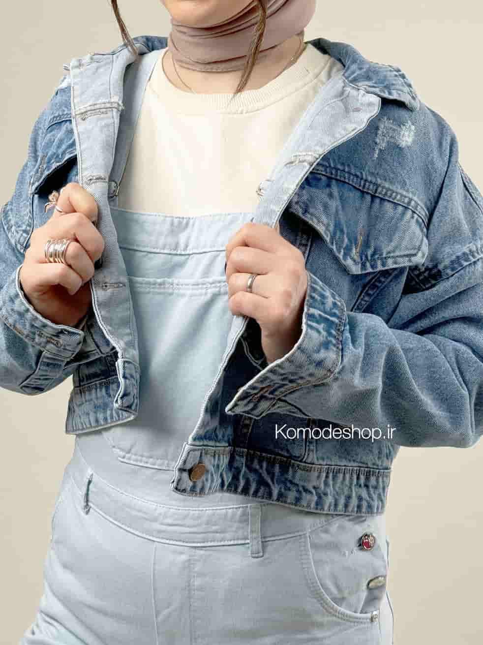 کت جین کراپ زارا میلو — تصویر ۵