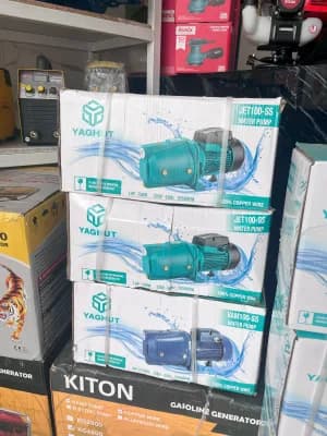 پمپ آب 1 اسب جتی پروانه استیل یاقوت مدل JET100-SS — تصویر ۵
