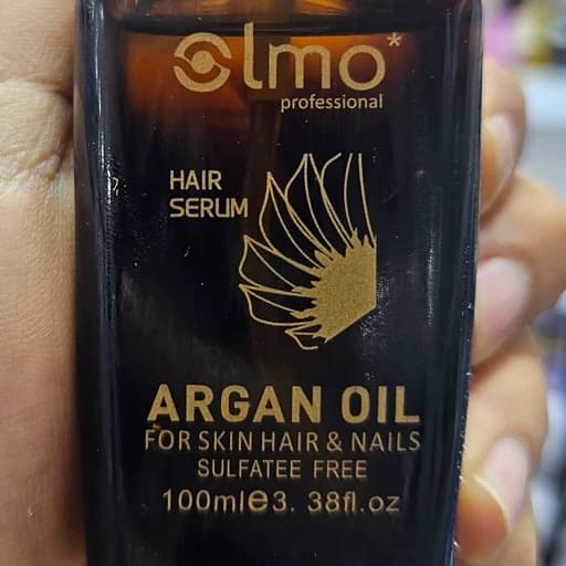 سرم مو آرگان اولمو اصل 100 میل Olmo Professional؛ روغن آرگان مراکشی ضد وز و درخشانکننده مو — تصویر ۶