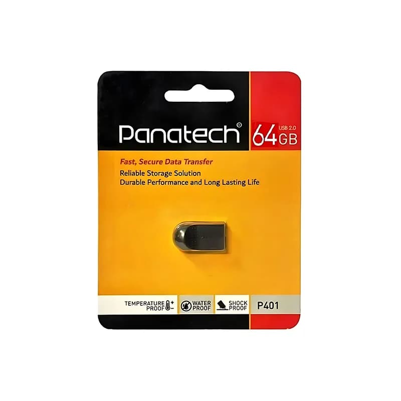 فلش مموری پاناتک مدل P401 ظرفیت 64 گیگابایت USB2.0 — تصویر ۲