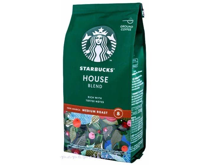 قهوه استارباکس هاوس بلند Starbucks house blend