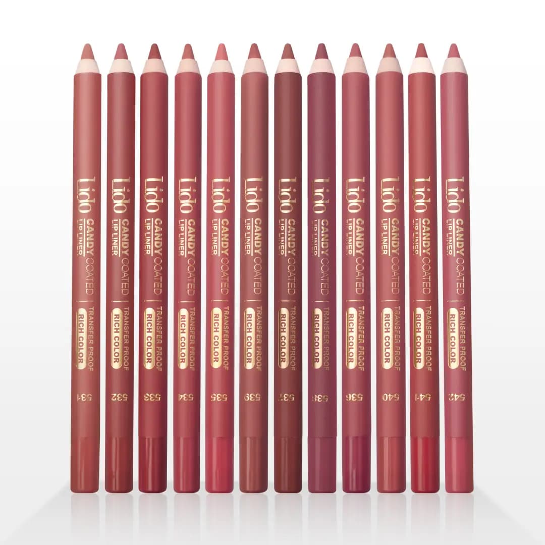 مداد لب لیدو Lido Candy Coated Lipliner | مداد لب ضد رطوبت و ماندگار — تصویر ۴