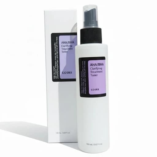 تونر لایه برداری ملایم روزانه AHA/BHA کوزارکس اصلی، پاکسازی منافذ و کنترل چربی، کوچکتر نشان دادن منافذ باز پوست