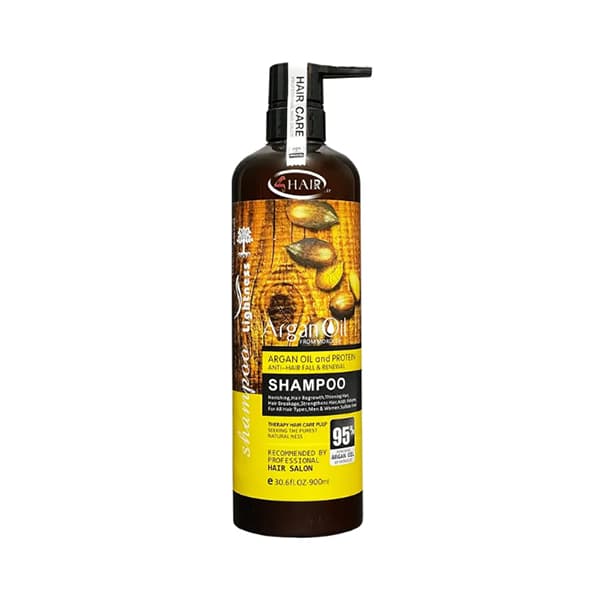 شامپو مو لایتنس مدل Argan Oil فاقد سولفات حجم 900 میل