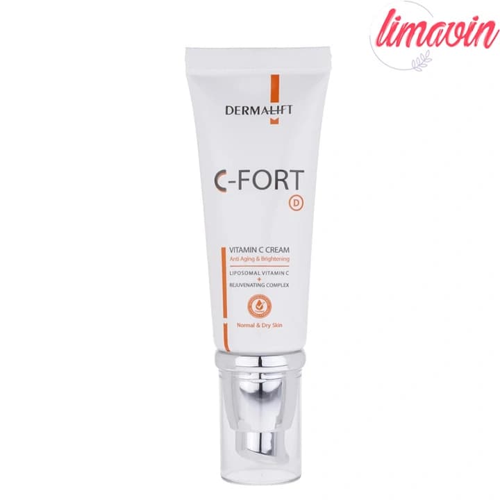 کرم روشن کننده درمالیفت مدل C-FORT مناسب برای پوست خشک حجم 40 میلی لیتر — تصویر ۶