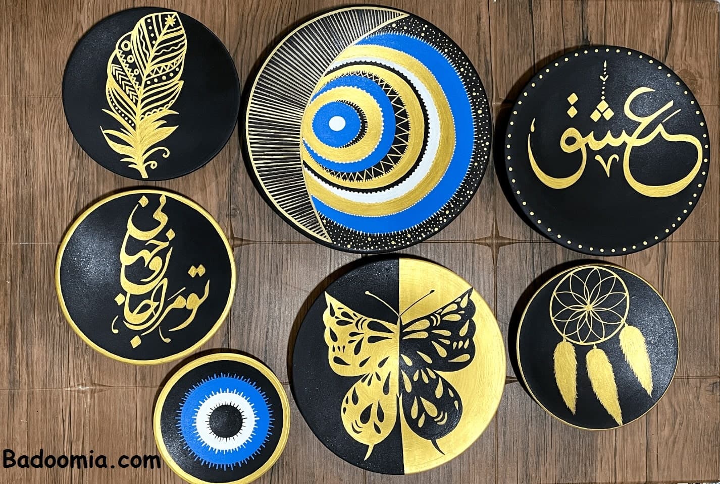 ست دیوارکوب هفت تکه جذاب