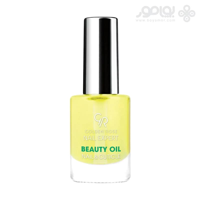 روغن کوتیکول و ناخن گلدن رز مدل BEAUTY OIL حجم 11 میل — تصویر ۳