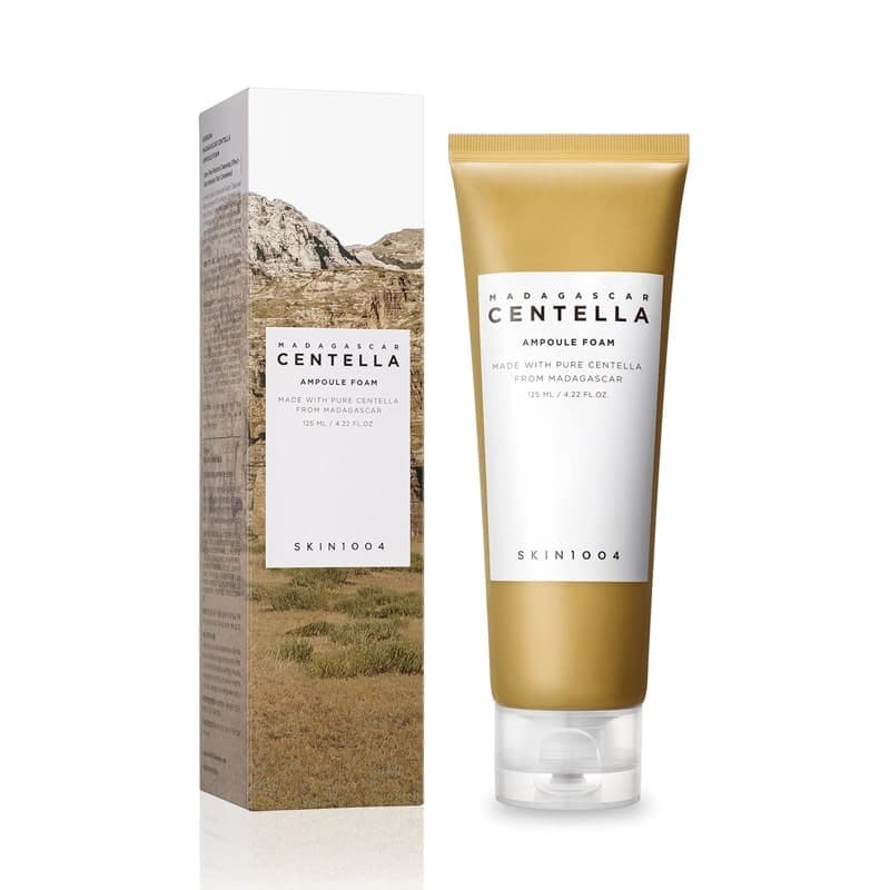 فوم آمپولی شستشو صورت سنتلا ماداگاسکار Skin1004 مدل Ampoule Foam(125 میل)