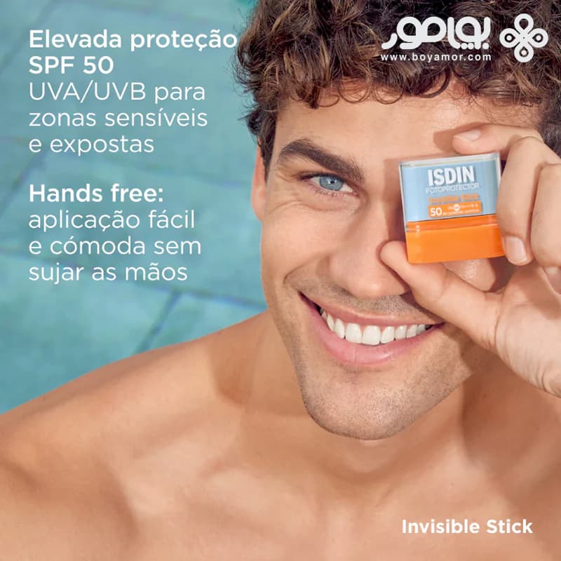 ضدآفتاب استیکی ایزدین SPF50 مدل FotoProtector وزن 10 گرم — تصویر ۵