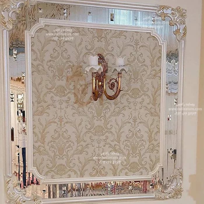 آینه دکوراتیو طرح آبشاری — تصویر ۴