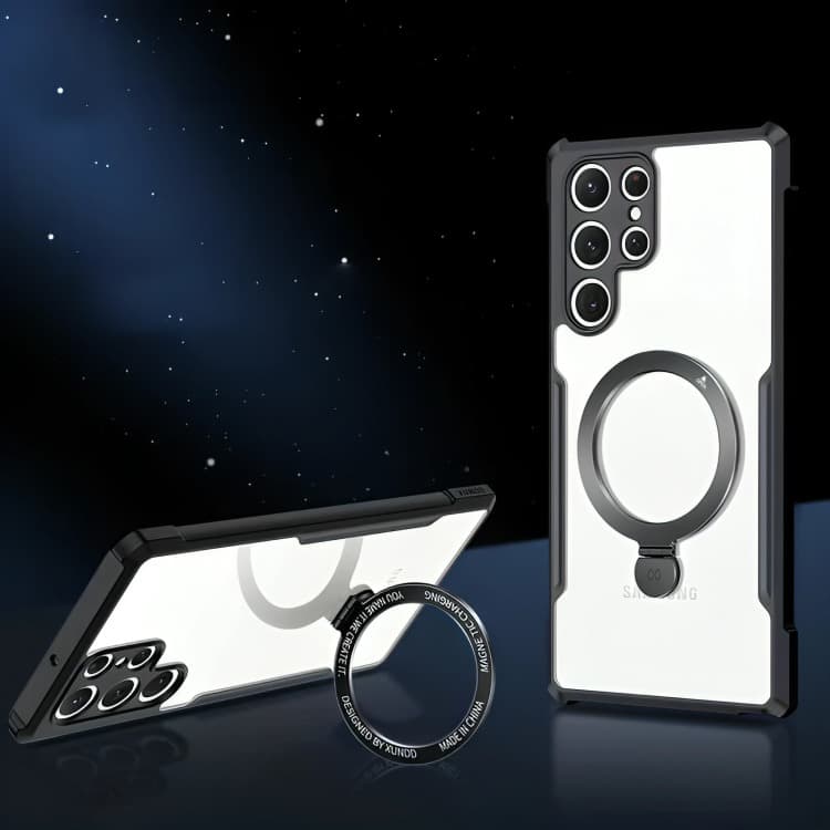 کاور ژاند مدل Magnetic Holder مناسب برای گوشی موبایل سامسونگ Galaxy S24 Ultra — تصویر ۲